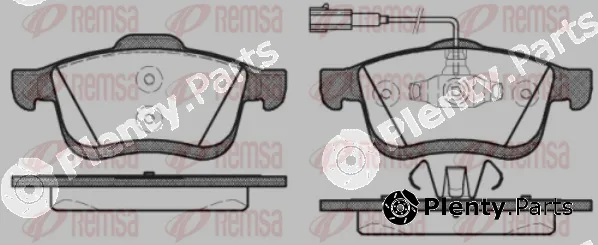 Remsa 1183.22 — Brake Pad Set, disc brake