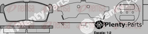 Remsa 1199.00 — Brake Pad Set, disc brake