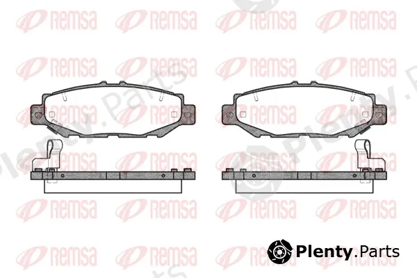 Remsa 0424.04 — Brake Pad Set, disc brake
