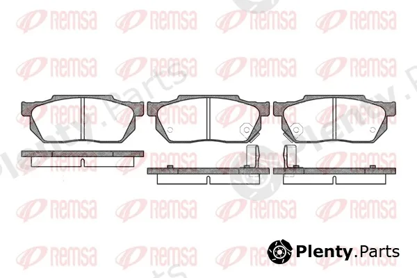 Remsa 0193.02 — Brake Pad Set, disc brake