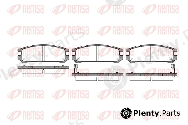 Remsa 0342.02 — Brake Pad Set, disc brake