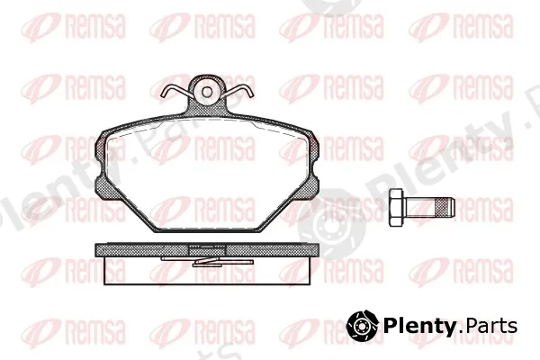 Remsa 0264.00 — Brake Pad Set, disc brake