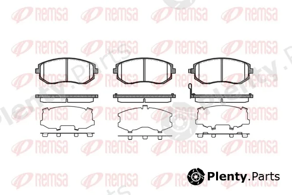 Remsa 0951.11 — Brake Pad Set, disc brake