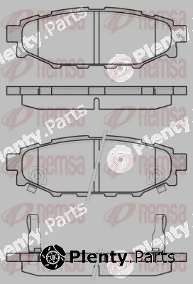 Remsa 1136.12 — Brake Pad Set, disc brake