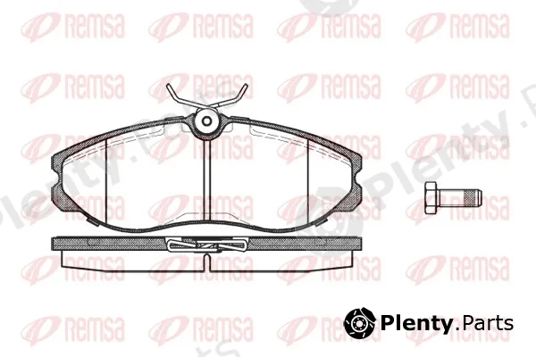 Remsa 0462.00 — Brake Pad Set, disc brake