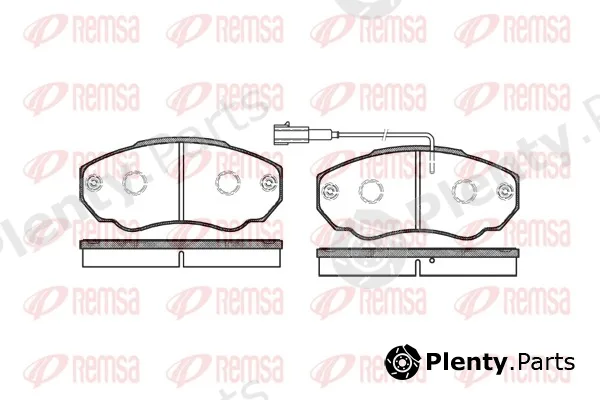 Remsa 0960.01 — Brake Pad Set, disc brake