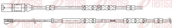 Remsa 001161 — Warning Contact, brake pad wear