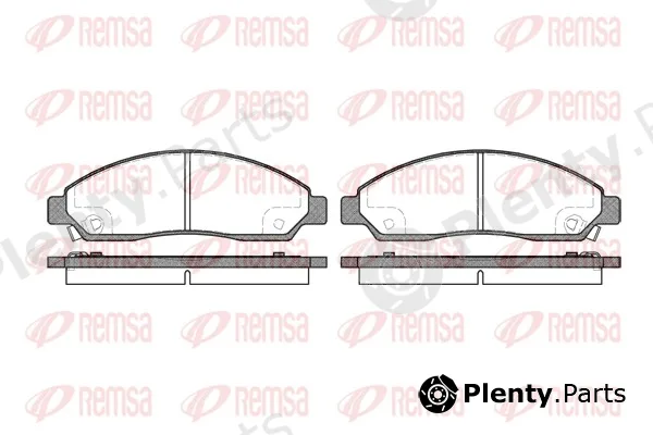 Remsa 1098.14 — Brake Pad Set, disc brake