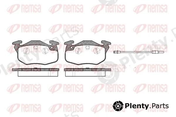 Remsa 0192.01 — Brake Pad Set, disc brake