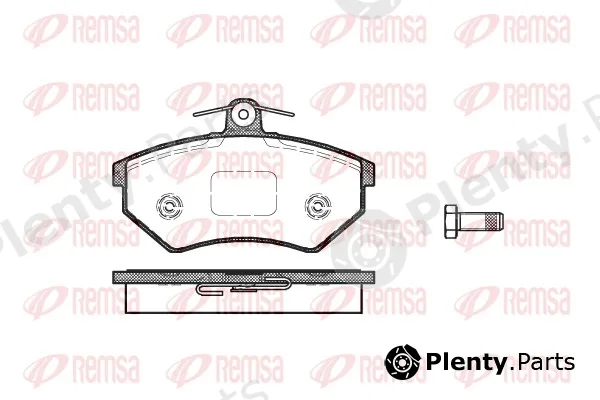 Remsa 0134.40 — Brake Pad Set, disc brake