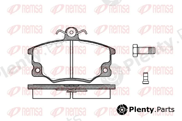 Remsa 0146.14 — Brake Pad Set, disc brake