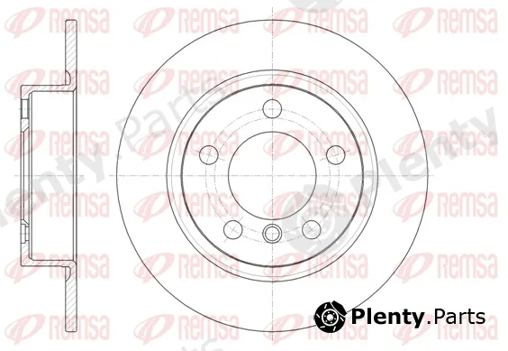 Remsa 61441.00 — Brake Disc