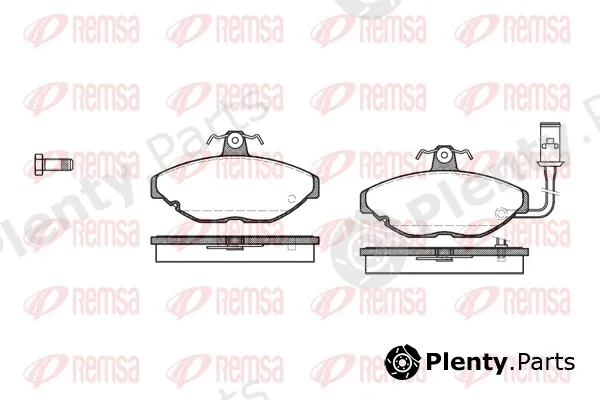 Remsa 0169.01 — Brake Pad Set, disc brake