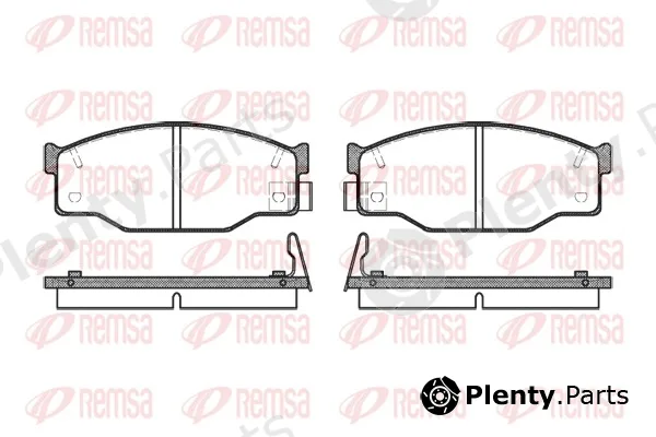 Remsa 0195.14 — Brake Pad Set, disc brake