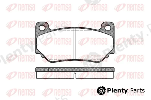 Remsa 1057.00 — Brake Pad Set, disc brake