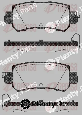 Remsa 1507.00 — Brake Pad Set, disc brake