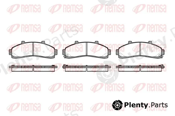 Remsa 0571.02 — Brake Pad Set, disc brake