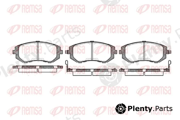 Remsa 0951.02 — Brake Pad Set, disc brake