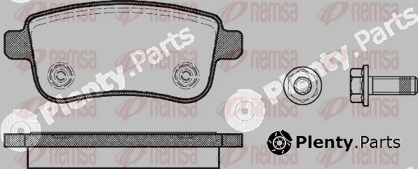 Remsa 1387.00 — Brake Pad Set, disc brake