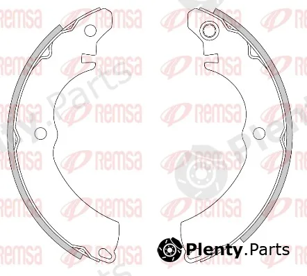 Remsa 4291.00 — Brake Shoe