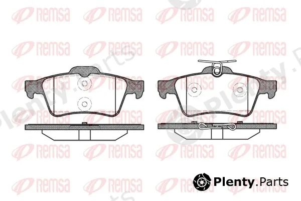 Remsa 0842.20 — Brake Pad Set, disc brake