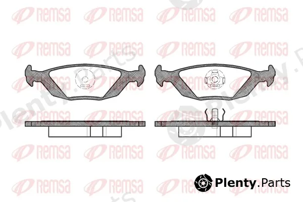 Remsa 0155.20 — Brake Pad Set, disc brake
