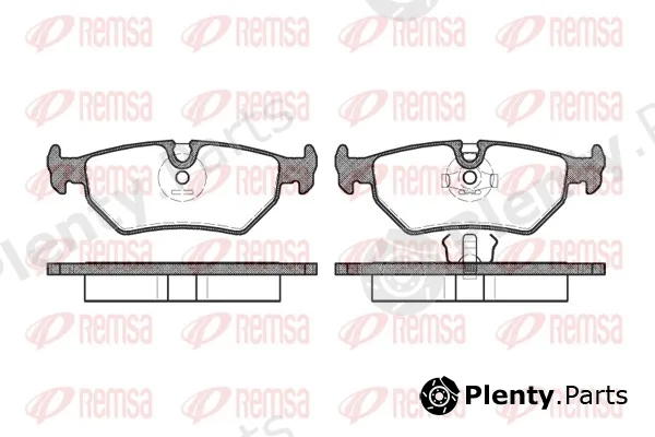 Remsa 0265.10 — Brake Pad Set, disc brake