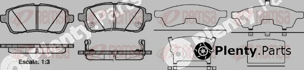 Remsa 1281.02 — Brake Pad Set, disc brake