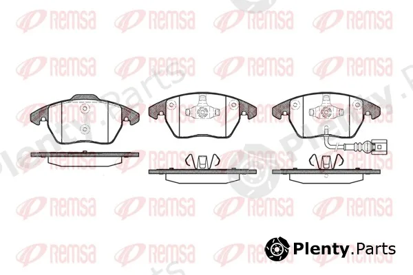 Remsa 1030.01 — Brake Pad Set, disc brake