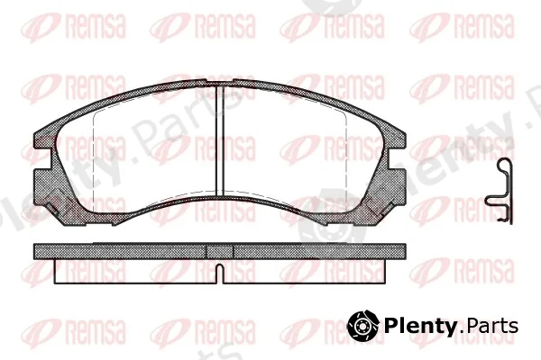 Remsa 0354.22 — Brake Pad Set, disc brake