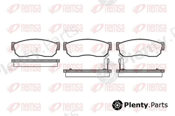 Remsa 0149.02 — Brake Pad Set, disc brake