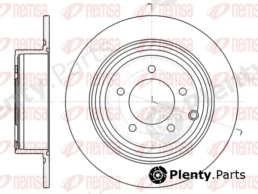 Remsa 61290.00 — Brake Disc