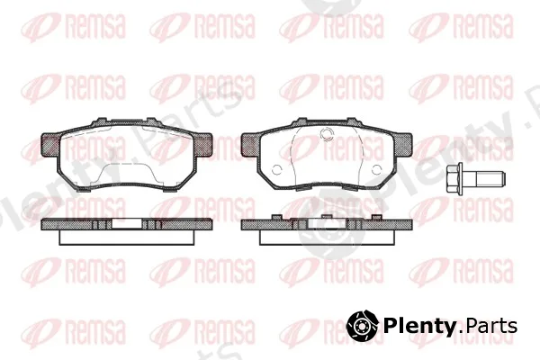 Remsa 0233.20 — Brake Pad Set, disc brake