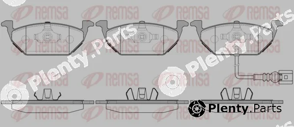 Remsa 0633.31 — Brake Pad Set, disc brake