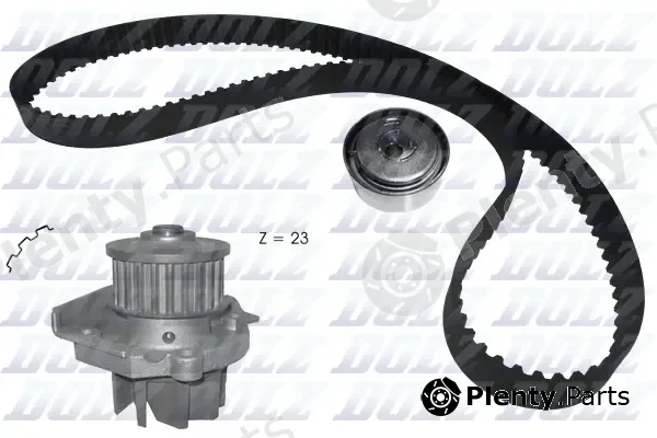 Dolz KD141 — Water Pump & Timing Belt Kit
