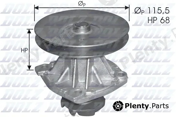 Dolz S135 — Water Pump, engine cooling