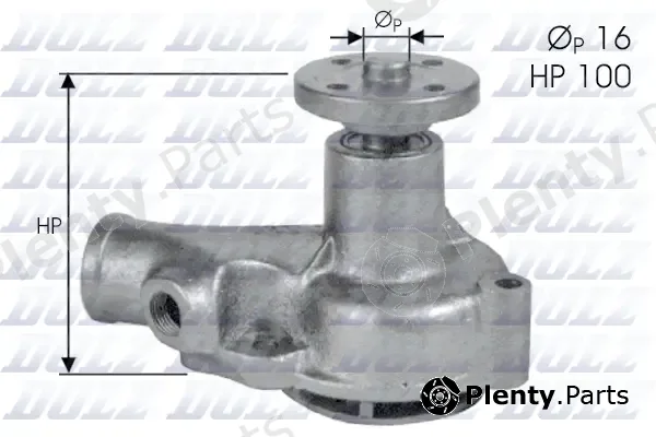 Dolz F610 — Water Pump, engine cooling