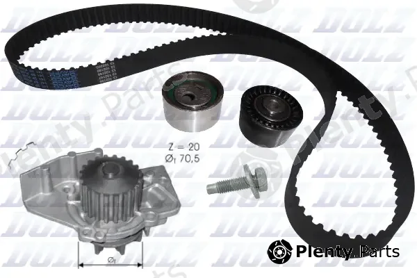 Dolz KD034 — Water Pump & Timing Belt Kit