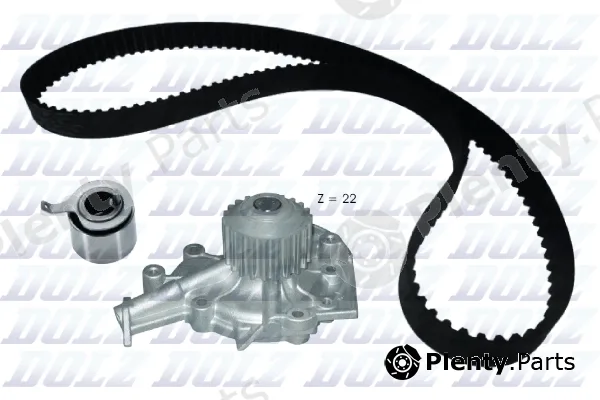Dolz KD187 — Water Pump & Timing Belt Kit