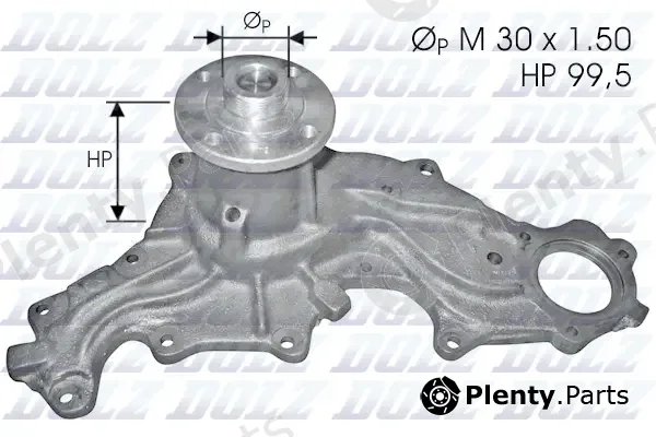 Dolz F120 — Water Pump, engine cooling