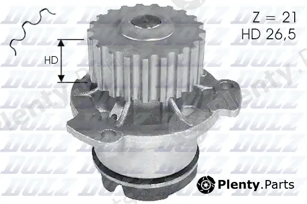 Dolz L121 — Water Pump, engine cooling