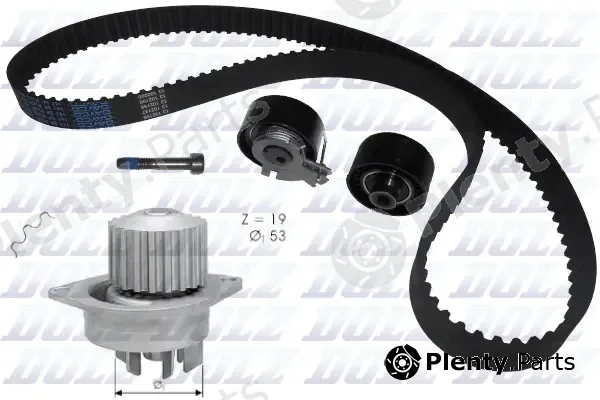Dolz KD049 — Water Pump & Timing Belt Kit