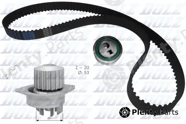 Dolz KD028 — Water Pump & Timing Belt Kit