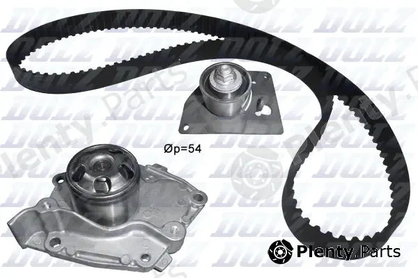 Dolz KD128 — Water Pump & Timing Belt Kit