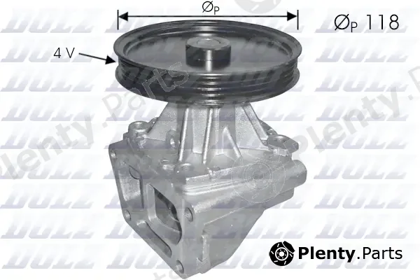 Dolz S146 — Water Pump, engine cooling