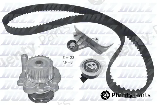 Dolz KD167 — Water Pump & Timing Belt Kit