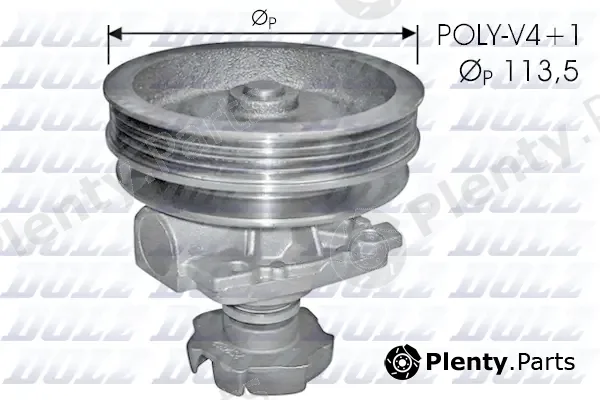 Dolz S237 — Water Pump, engine cooling