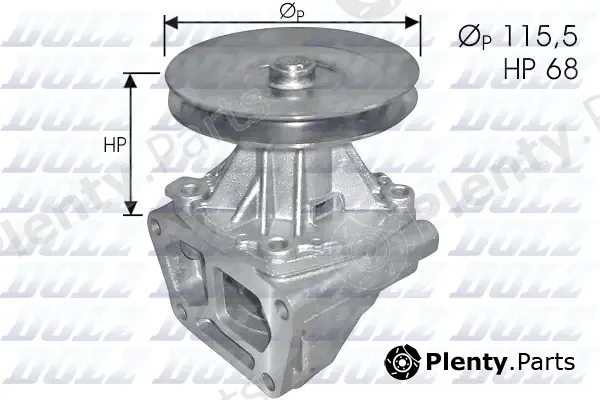 Dolz S129 — Water Pump, engine cooling