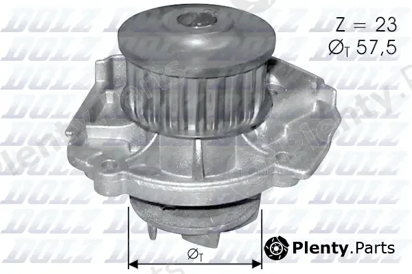 Dolz S219 — Water Pump, engine cooling