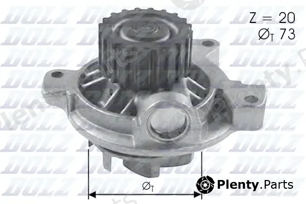 Dolz A280 — Water Pump, engine cooling